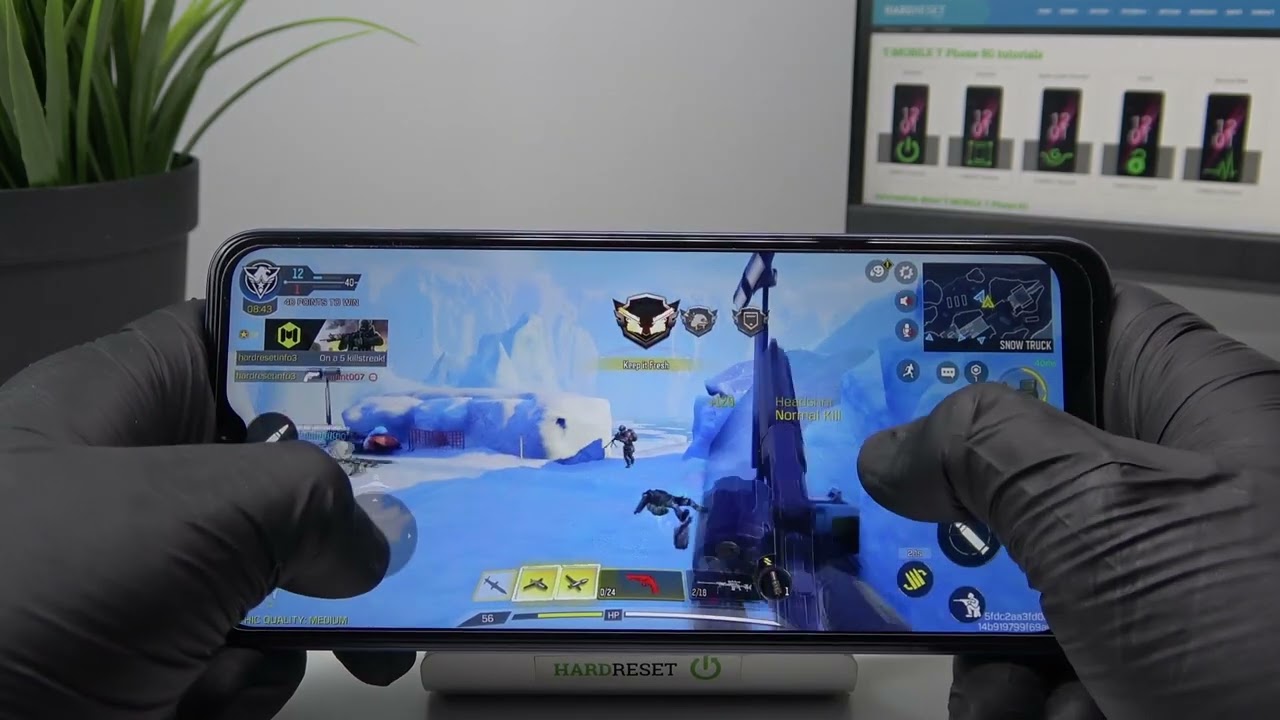 T-Mobile Phone 5G (REVVL 6) - Call of Duty Mobile | GAME Test | Budget Phone vs Games!