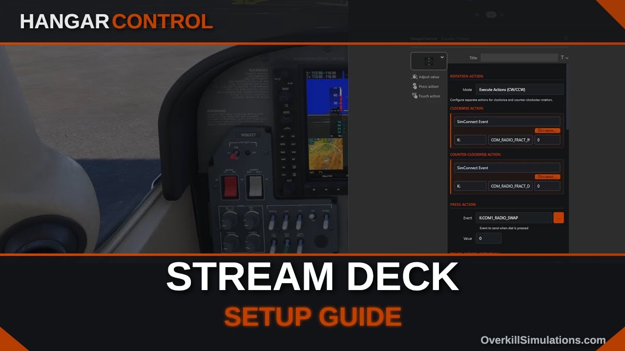 Разблокируйте свою Stream Deck в Microsoft Flight Simulator с помощью Hangar Control | Полное рук...