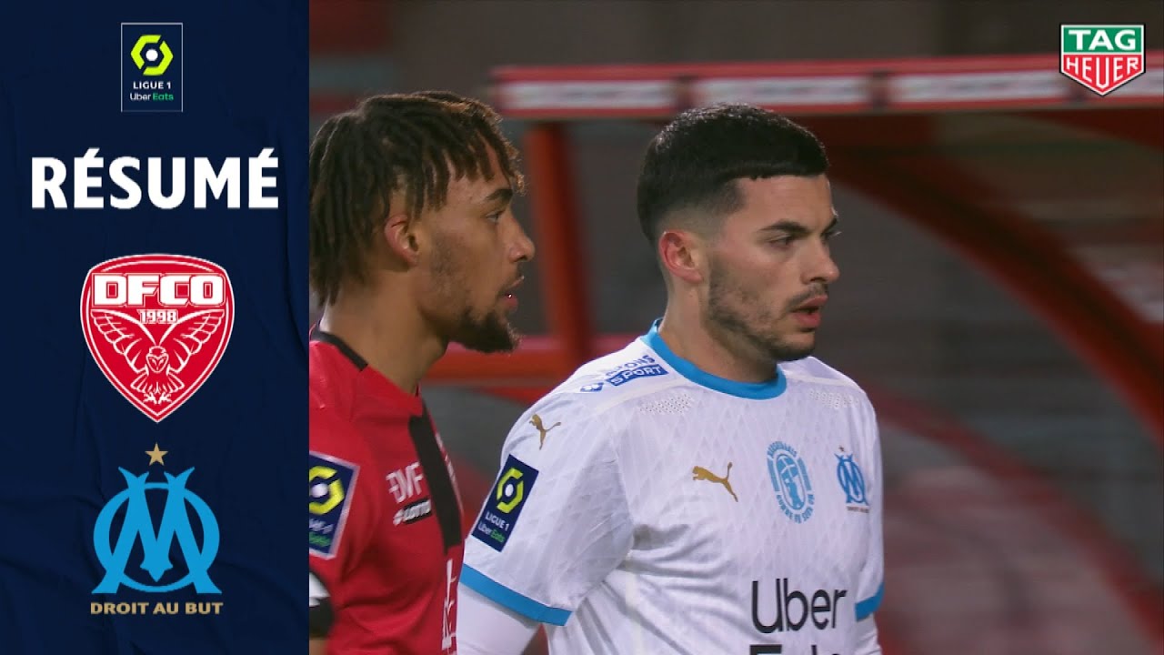 DIJON FCO - OLYMPIQUE DE MARSEILLE (0 - 0) - Résumé - (DFCO - OM) / 2020-2021