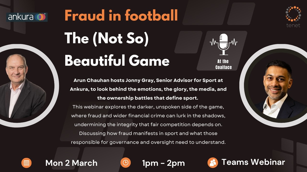 Tenet At the Coalface  Episode | Ep 13 Fraud in football: The (not so) Beautiful Game
