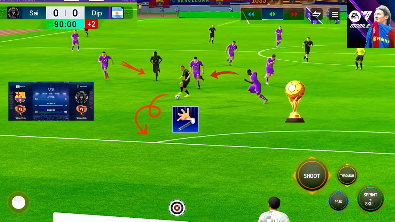 Fc Mobile Head To Head Online Match Challenge Division Rivals &bull; 90th MINUTE Drama 🫡