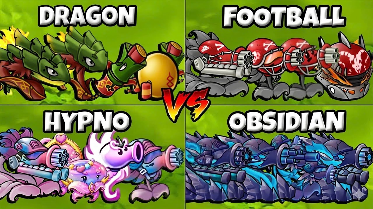 PVZ Fusion 3.4 Challenge - All Team FAMILY Plants Fusion vs Obsidian Gargantuar - Who Will Win?