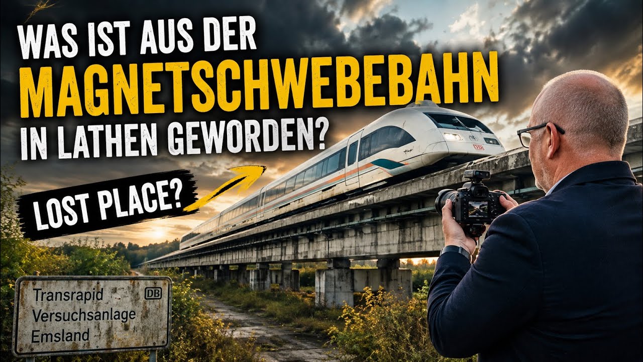 Endstation Lathen: Was wird aus der Transrapid Teststrecke?