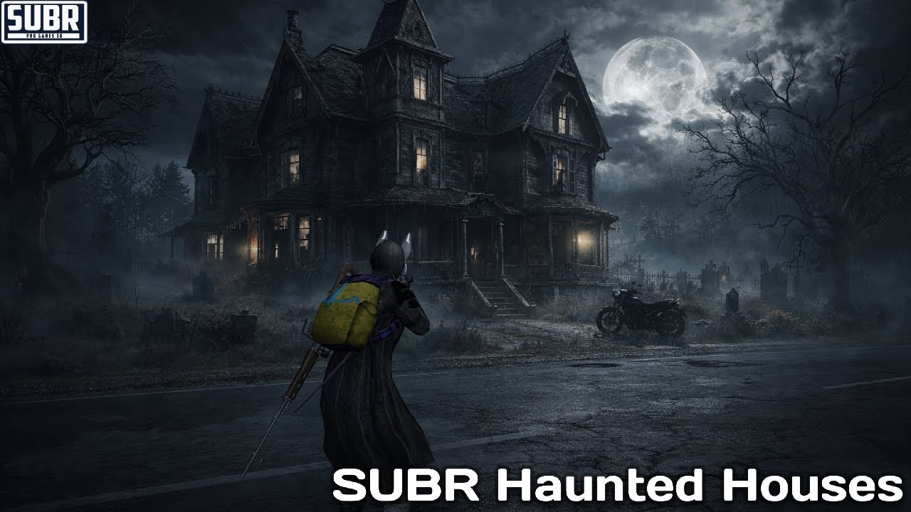 SUBR Haunted house and big map gameplay😈