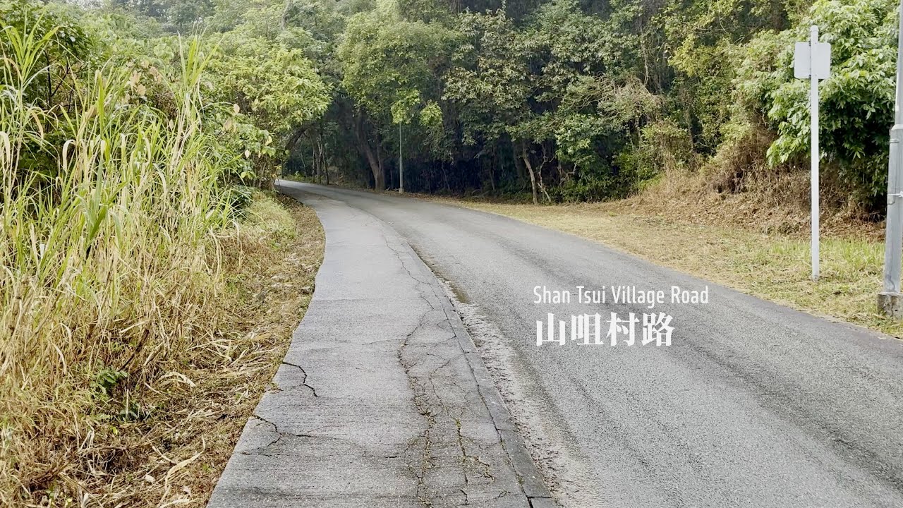 山咀村路 | Shan Tsui Village Road | Walking in Hong Kong | 2025