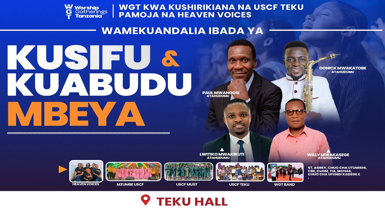 IBADA YA KUSIFU NA KUABUDU MBEYA