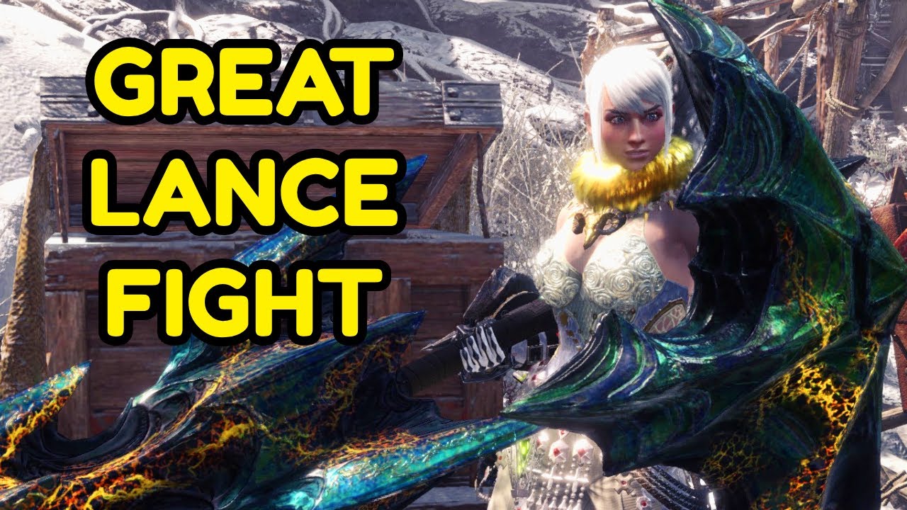 Zinogre With The Lance Is A Masterpiece