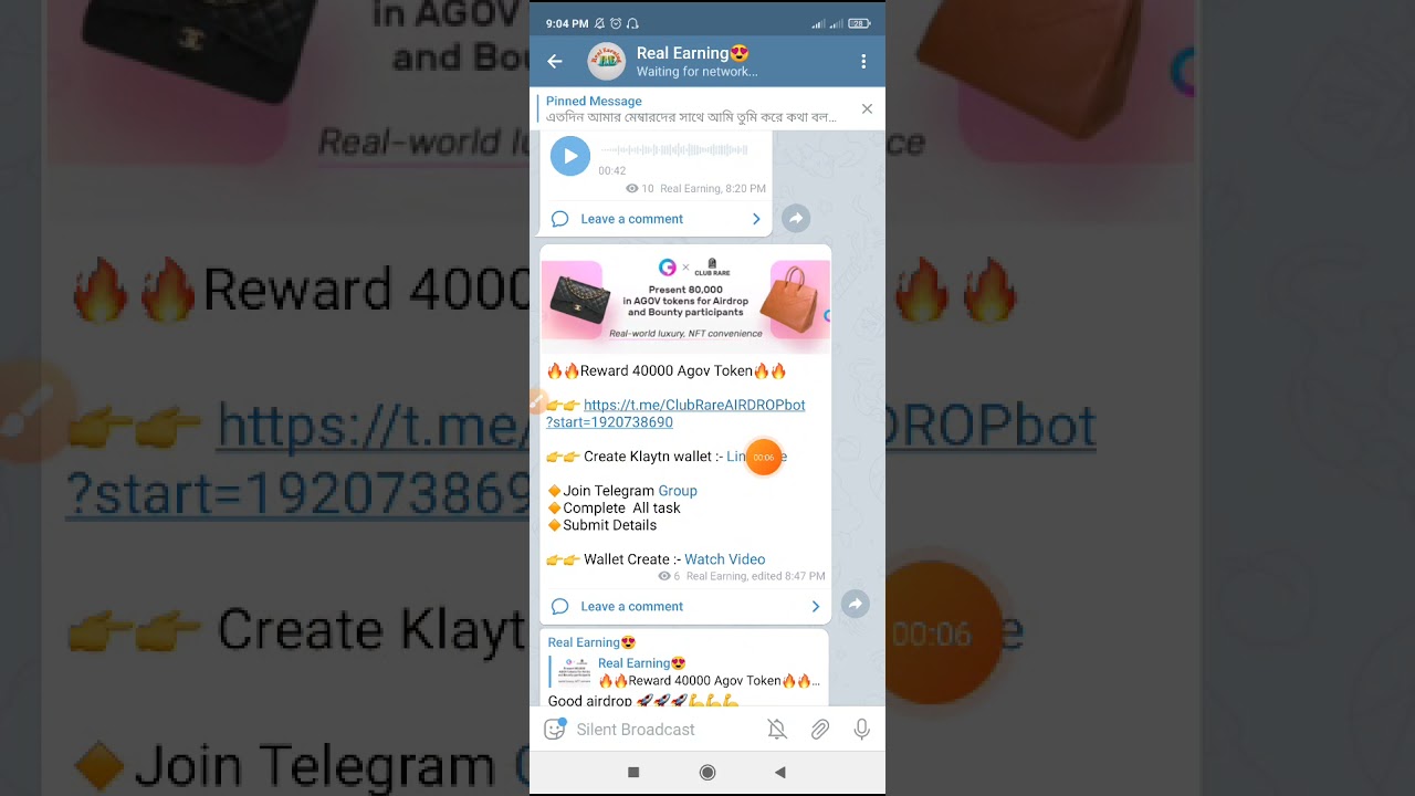 Create Klaytn wallet