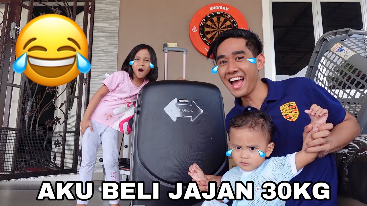 AKU BELI JAJAN VIRAL 30KG 😂 BANYAK GILA JAJAN 🤣