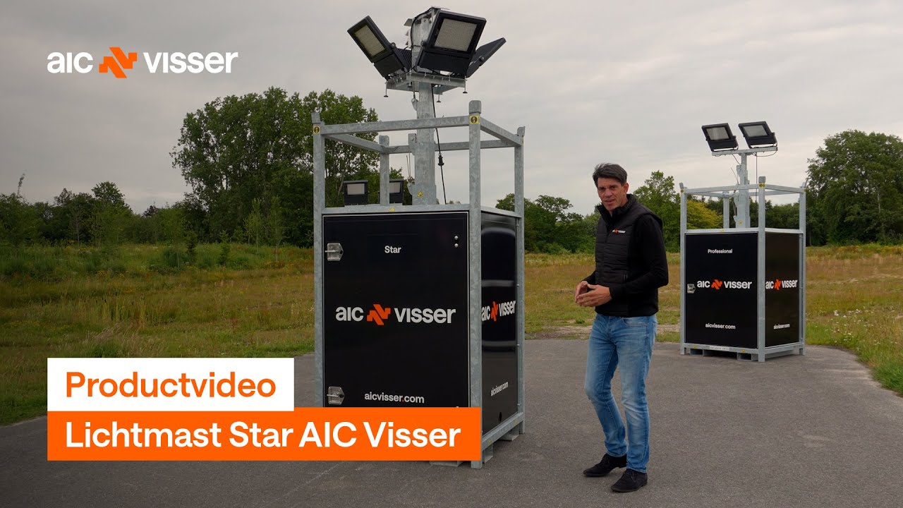 Lichtmast Star | Productvideo | AIC Visser Groep