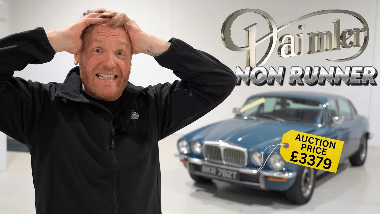 ABANDONED 1978 Daimler Sovereign 4.2 AUCTION GAMBLE - Will It RUN & DRIVE 200 Miles?!