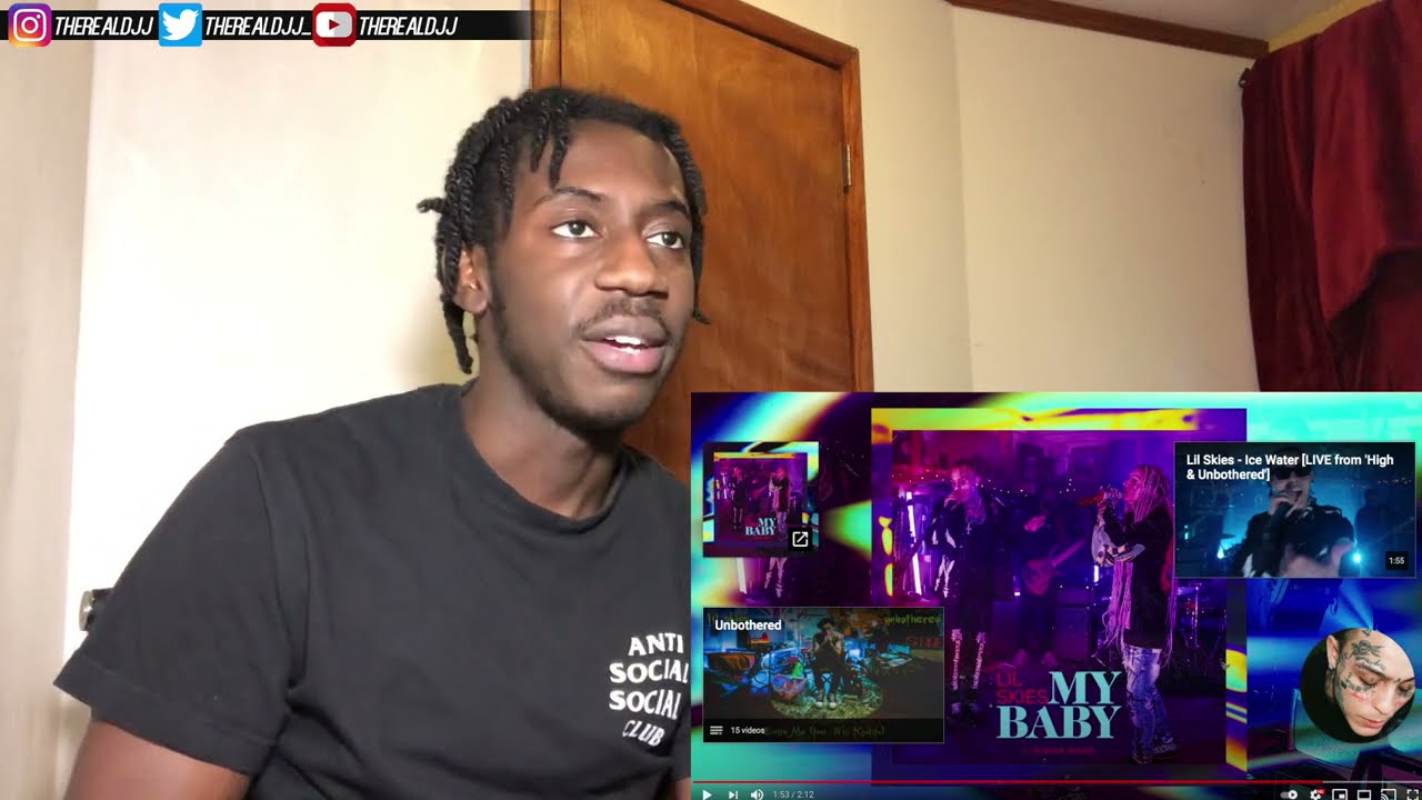 Lil Skies - My Baby (feat. Zhavia Ward) [Official Audio] (REACTION!!!)