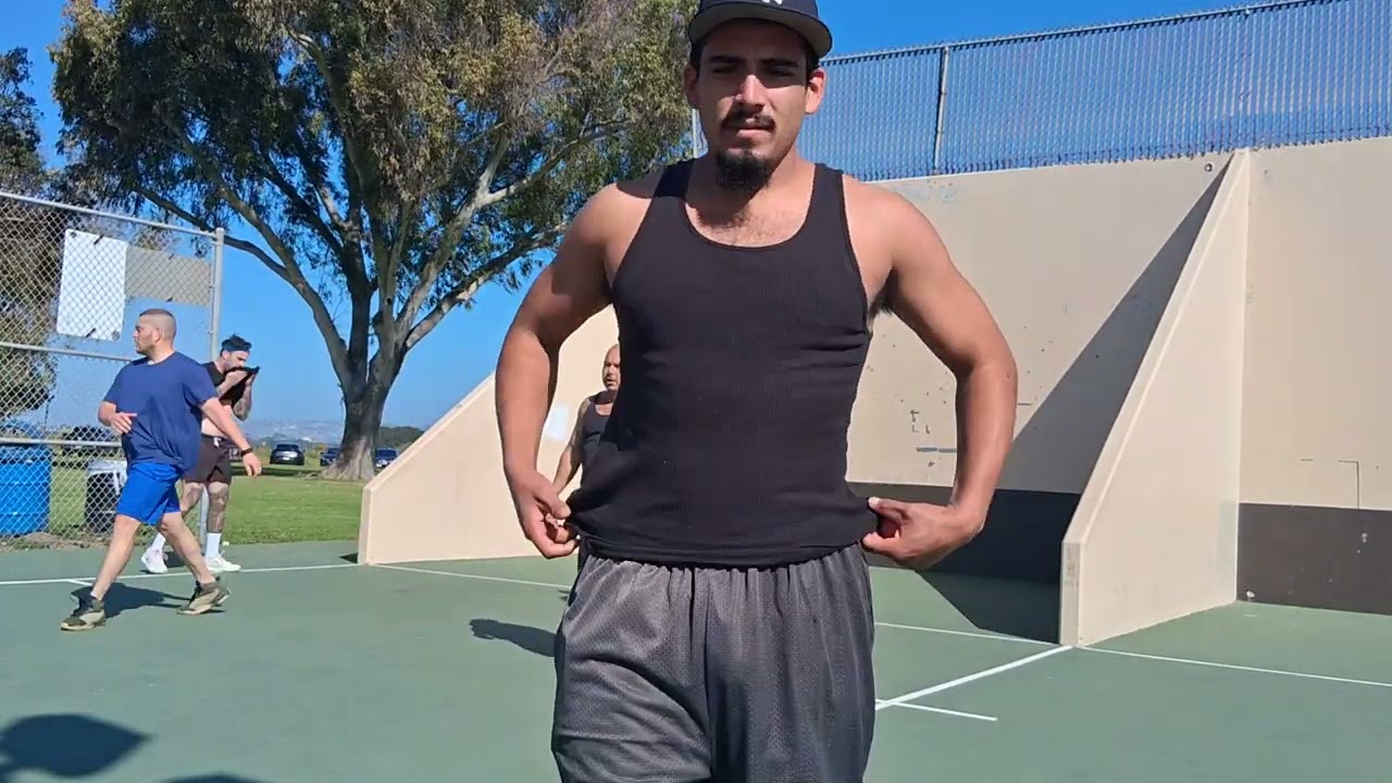 Mike and Ray vs Victor and Lee finals robb field handball tournament 
