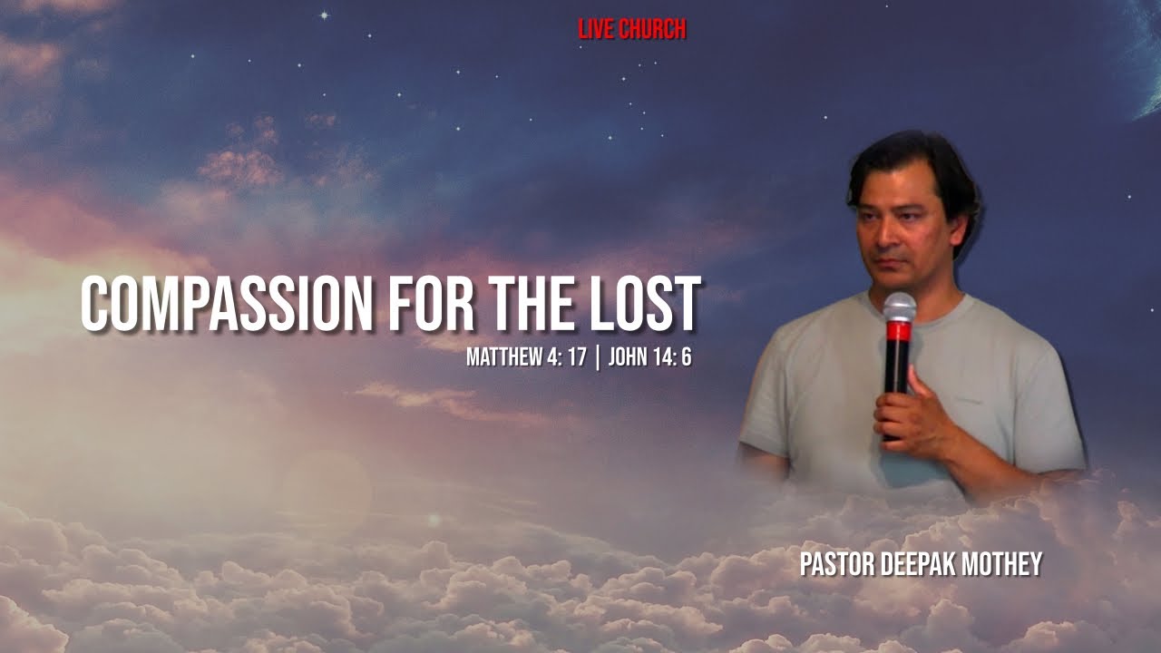 July 14, 2024: Sunday Service | Pastor Deepak Mothey | LIVE CHURCH
