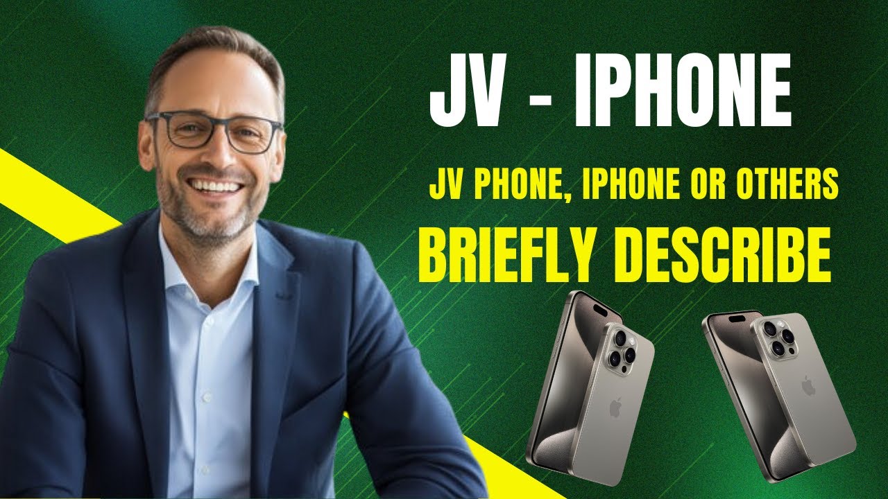 JV Iphone | What is JV Phone | JV Phones