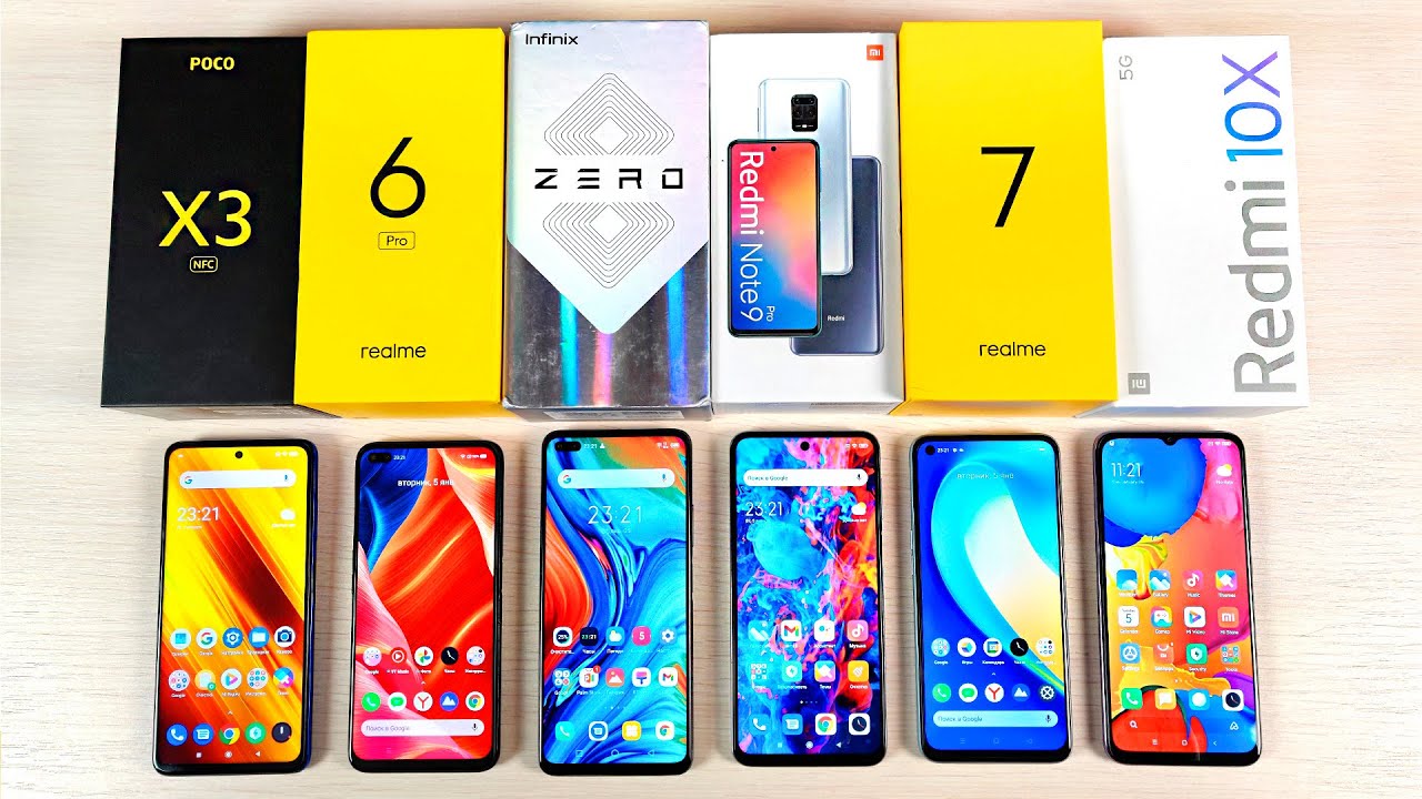 ОНИ ЛУЧШИЕ до 20000р!🔥POCO X3 NFC, REALME 6 PRO, INFINIX ZERO 8, REDMI NOTE 9 PRO🔥REALME 7🔥REDMI 10X