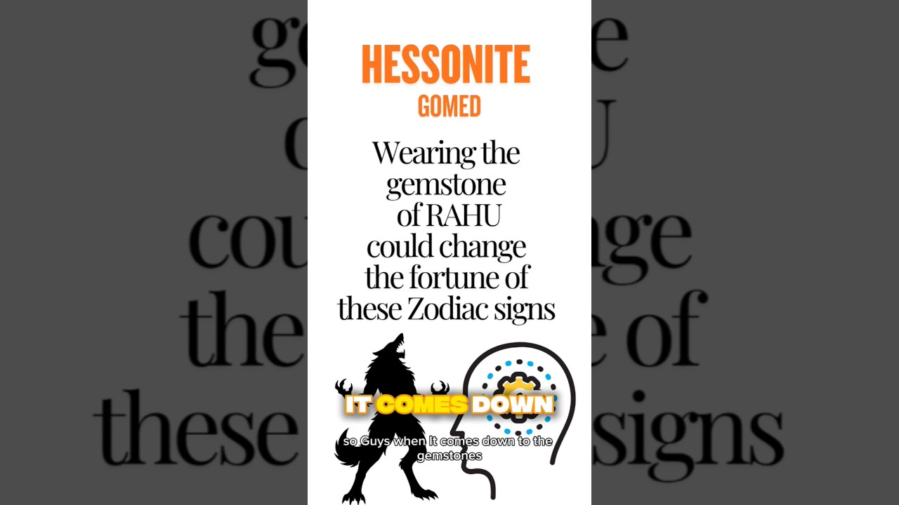 Wearing the gemstone of RAHU will make these Zodiac signs Millionaire #jyotish #astrology