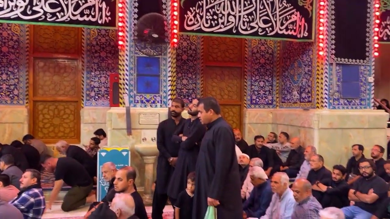 Azan.e magrib roza imam hussain a.s #karbla