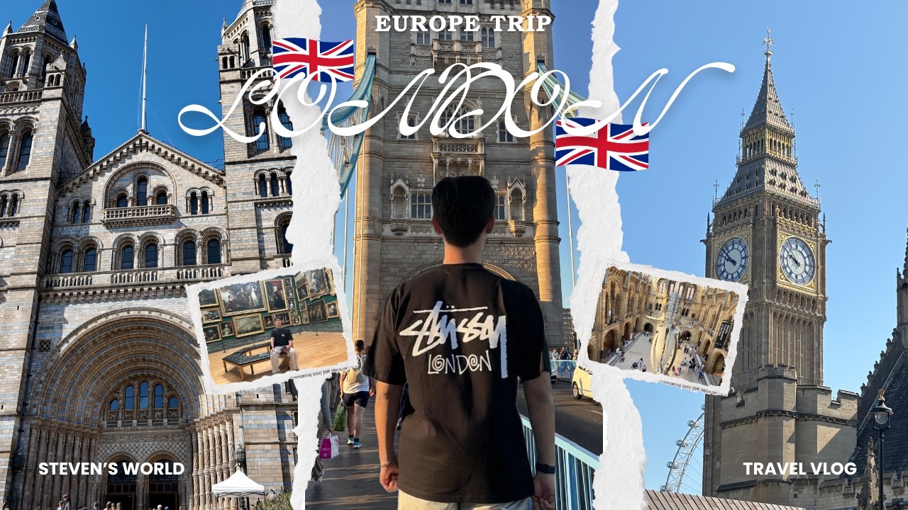 歐洲自由行Ep3：跟著Steven遊英國！倫敦必去景點攻略：西敏寺+英式下午茶+自然史博物館+泰特美術館+倫敦塔橋
