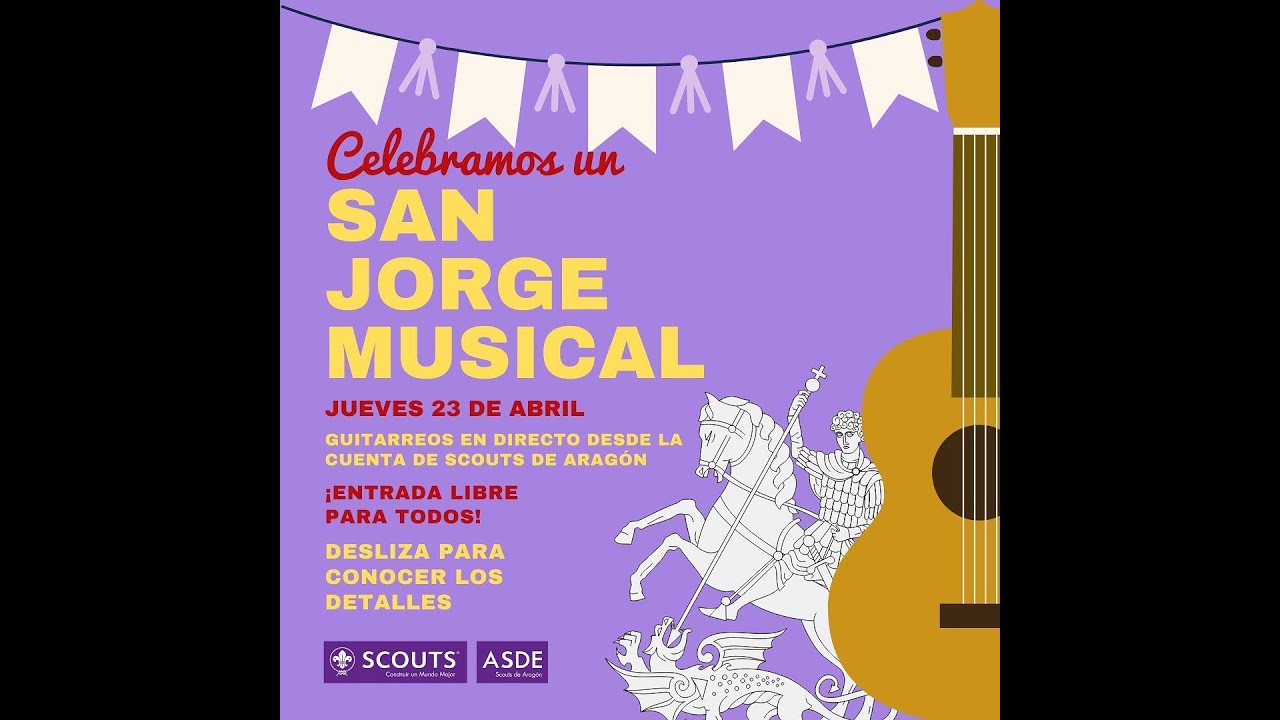 I Guitarreo Asociativo San Jorge 2020 ASDE - Scouts de Aragón