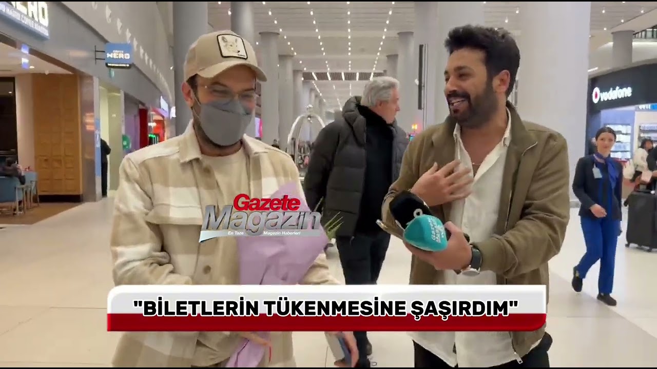 Tarkan Havalimanında G&ouml;r&uuml;nt&uuml;lendi! 