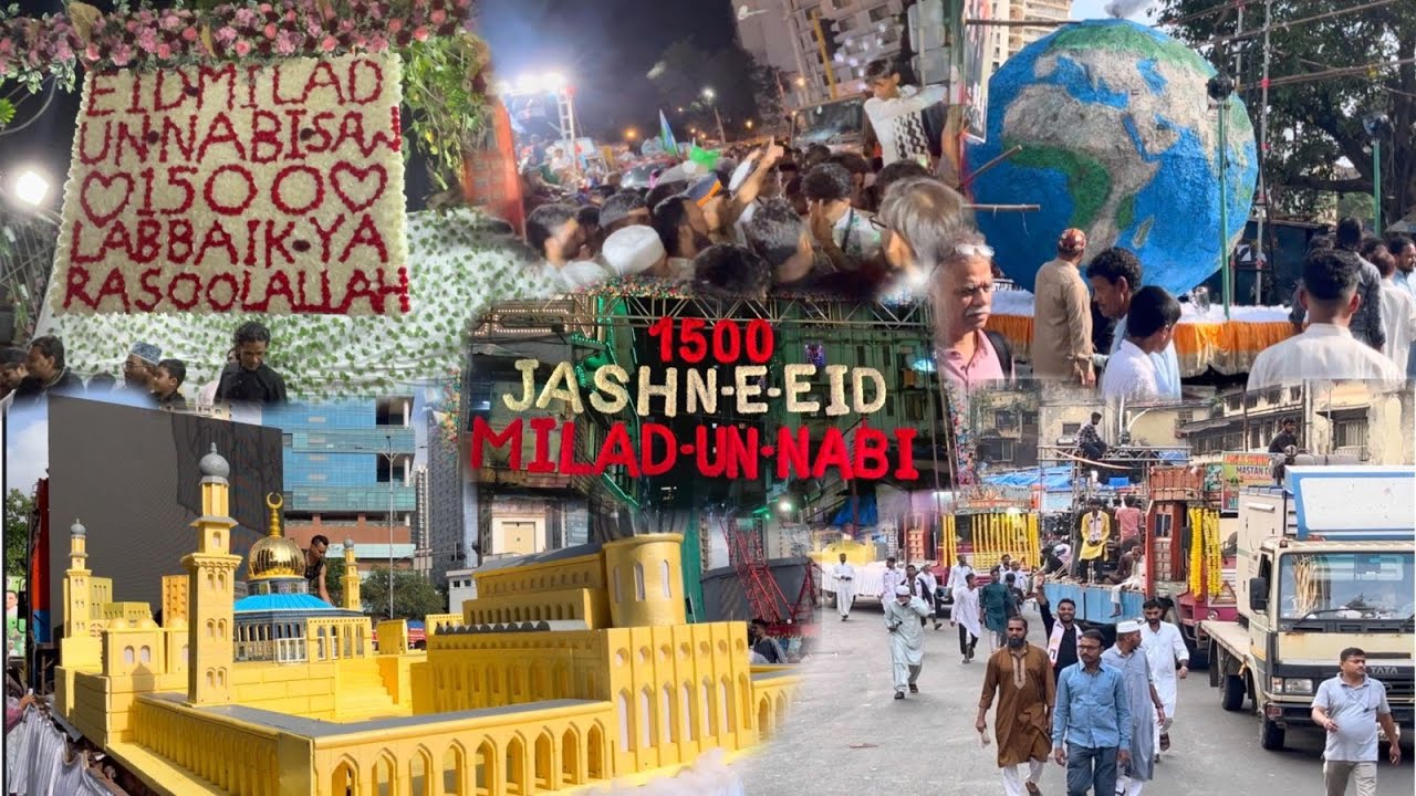 1500 JASHNE EID MILAD UNNABI / PART 2 / WORLI MUMBAI / 2025