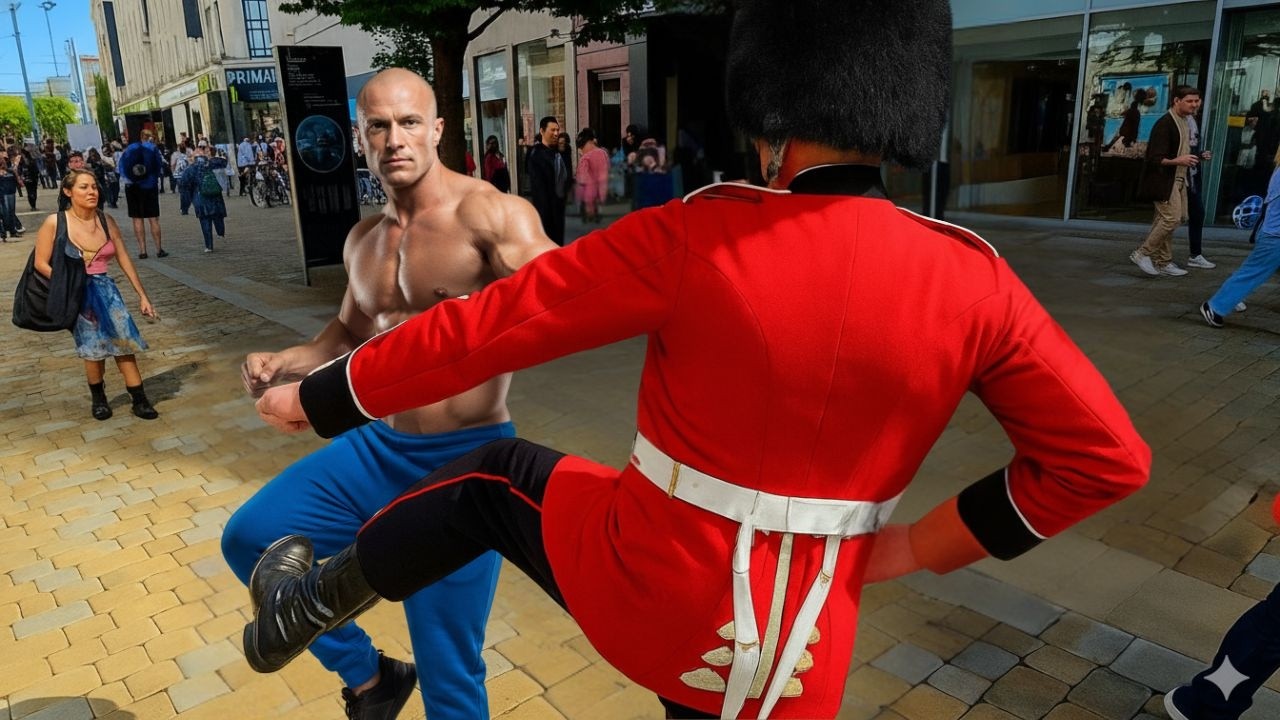 Wenn Schläger sich mit der falschen königlichen Garde anlegen!