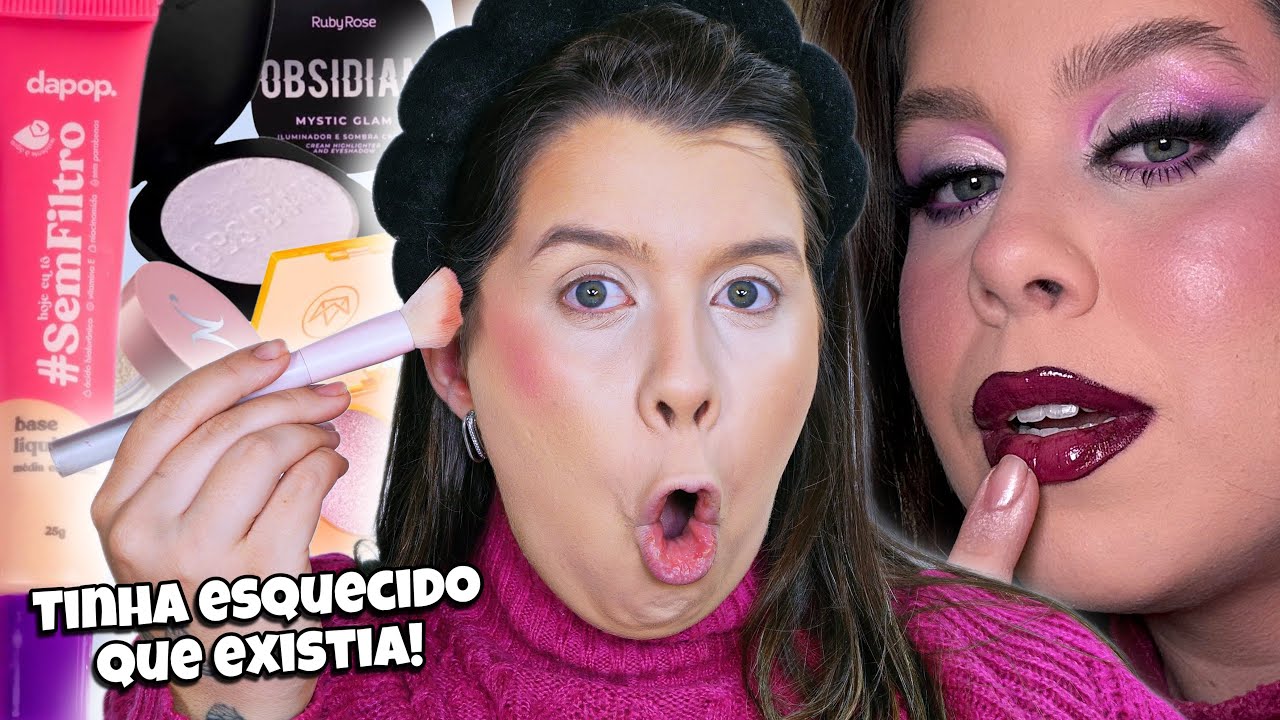 Produtos que usei UMA VEZ SÓ e esqueci que existia