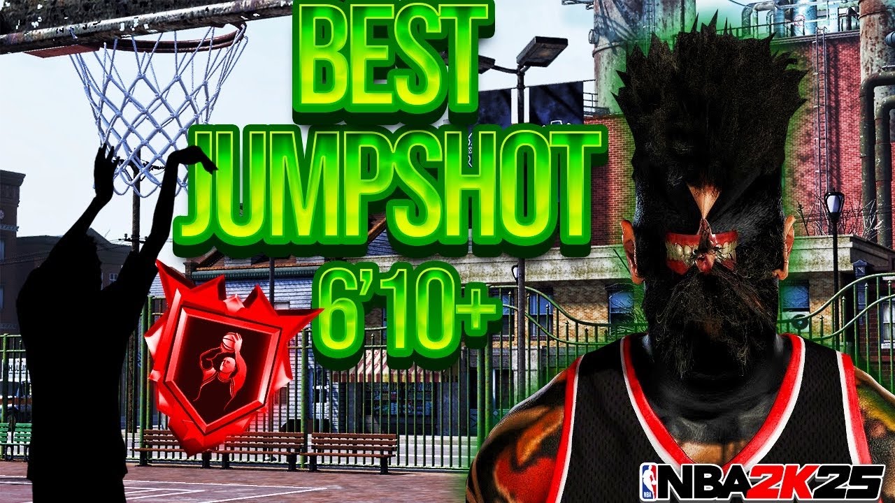 NBA 2K25 BEST JUMPSHOT For 6’10+ BUILDS in SEASON 2 (HOW TO SHOOT ON 6’10+  BUILDS)