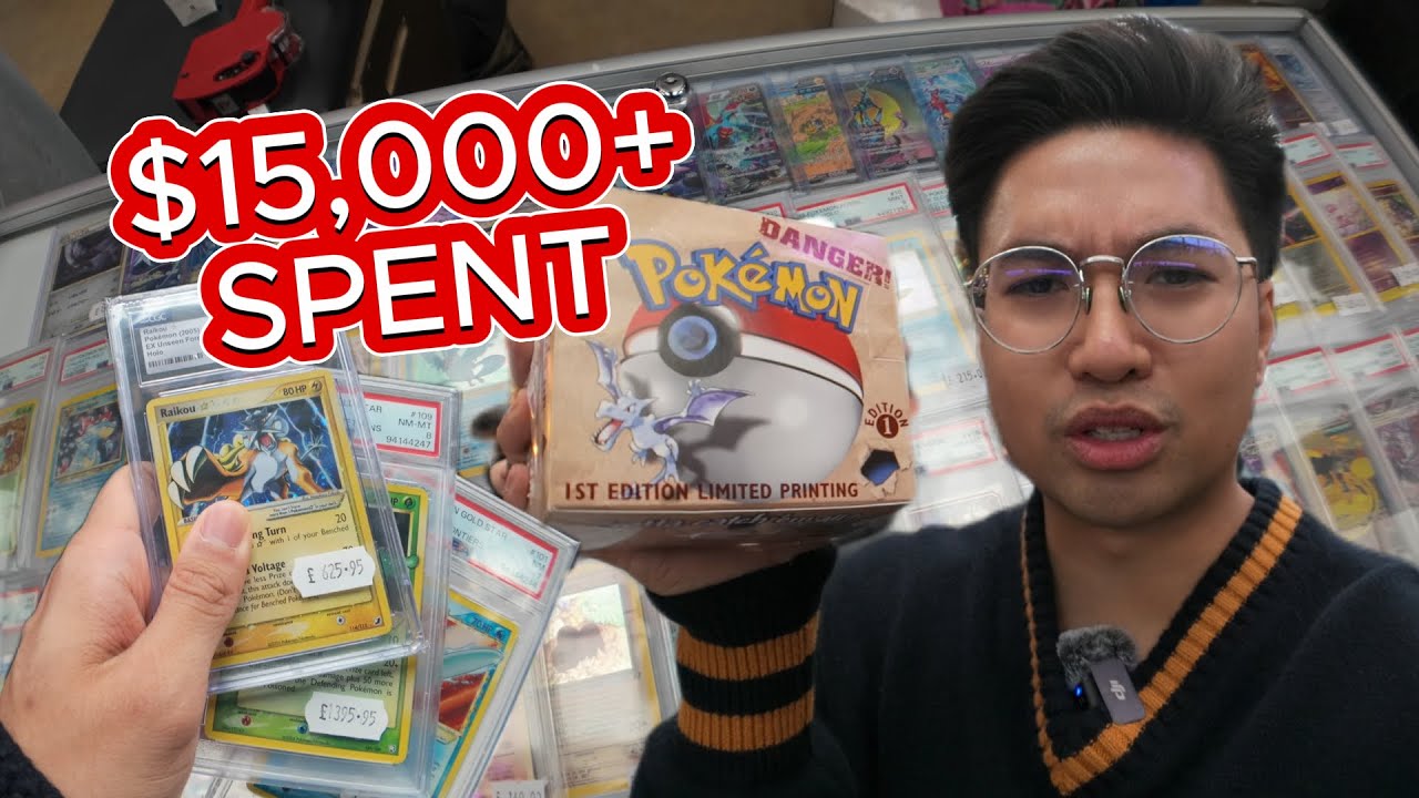 I Spent $15,000 at a Pokemon Card Convention in ONE DAY *Buyer POV*