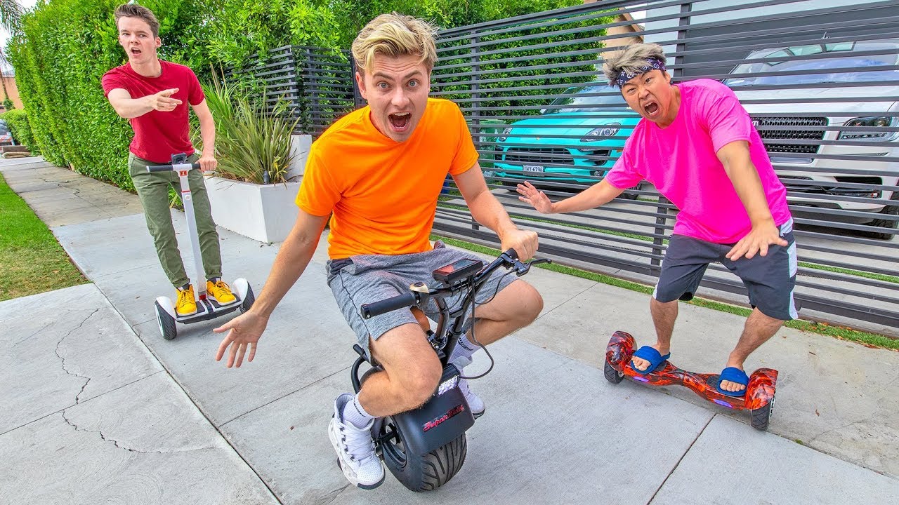 LAST TO FALL OFF HOVERBOARD WINS $10,000