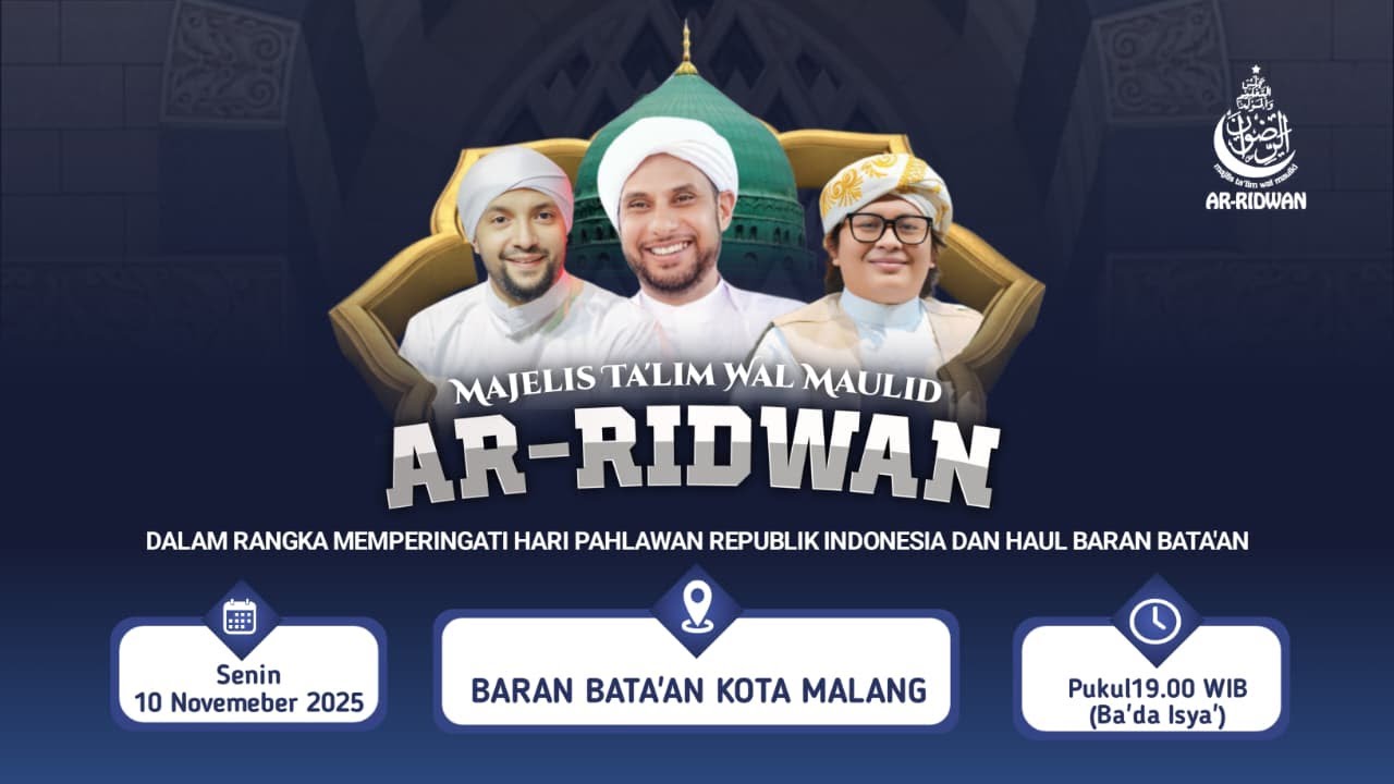 LIVE | Jalsatul Itsnain Majelis Ta'lim Wal Maulid Ar Ridwan |  Bata'an Bersholawat