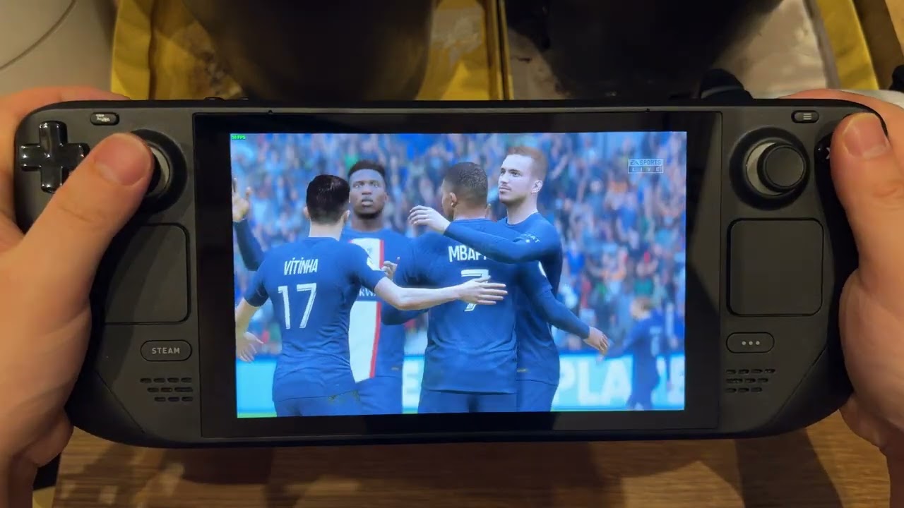 Fifa 23 | HyperMotion 2 - Steam Deck handheld gameplay