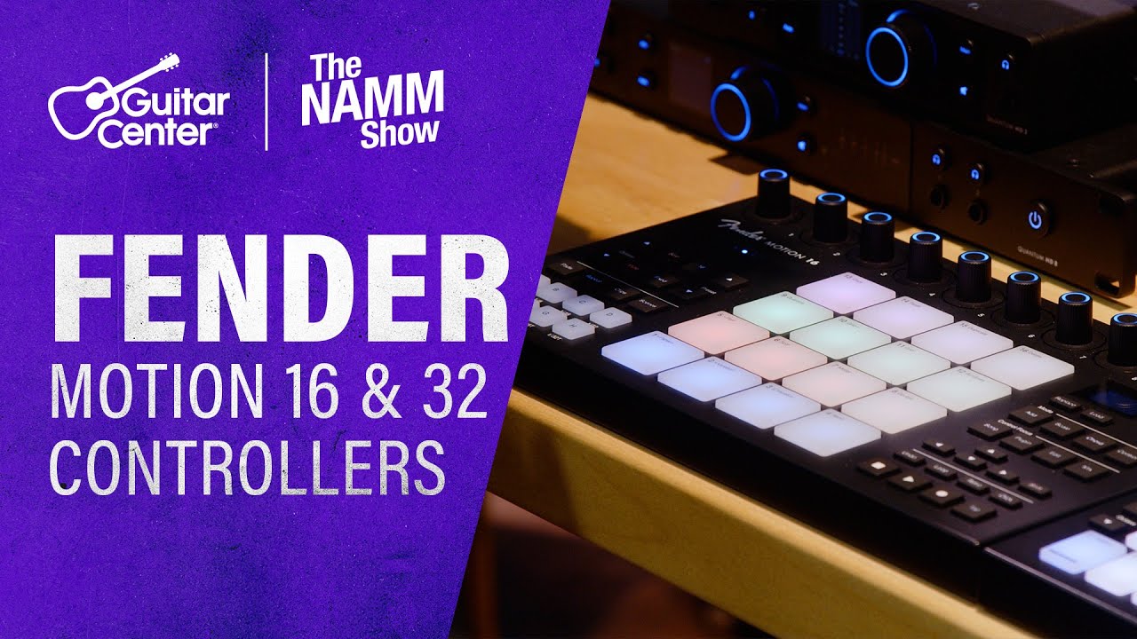 Демонстрация новых контроллеров Fender Motion Performance и Production | NAMM 2026