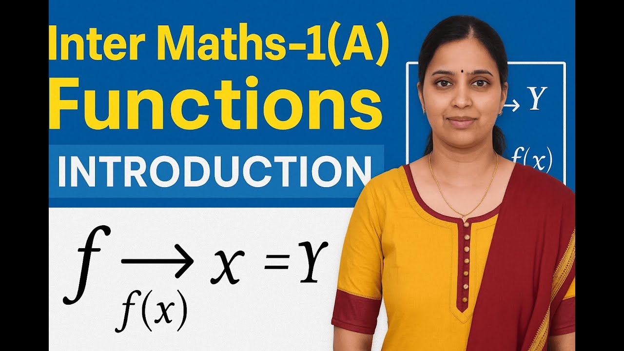 Functions - Introduction | Intermediate Maths I(A) | Class 11 Chapter 1