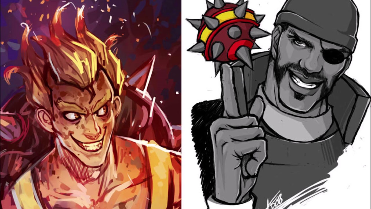 Nightcore Junkrat vs Demoman Rap Battle - JT Music (Overwatch vs TF2)