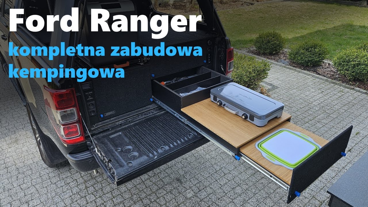Ford Ranger - kompletna zabudowa kempingowa