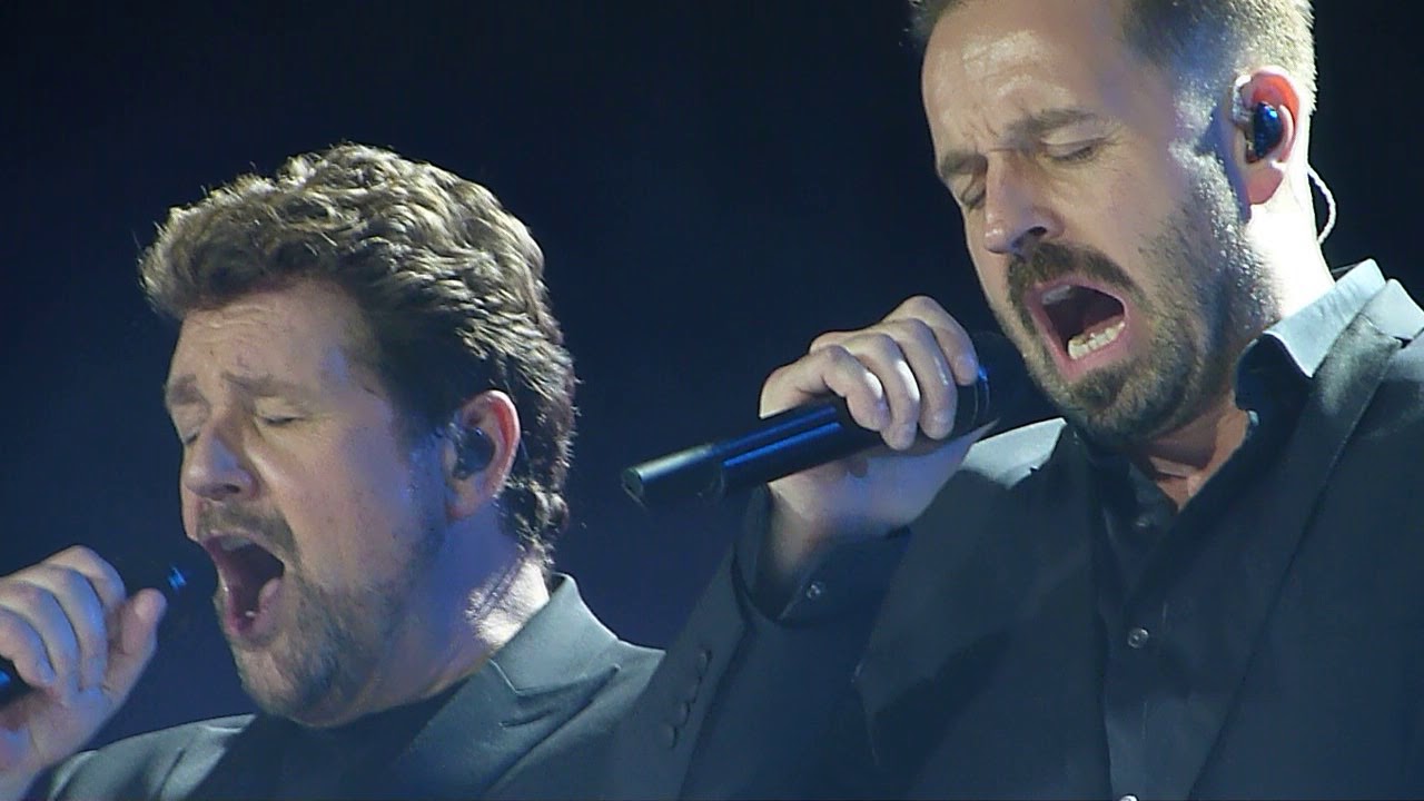 Alfie Boe & Michael Ball 'A Thousand Years' 'Love Changes Everything' 02 Arena London 14.12.17 HD