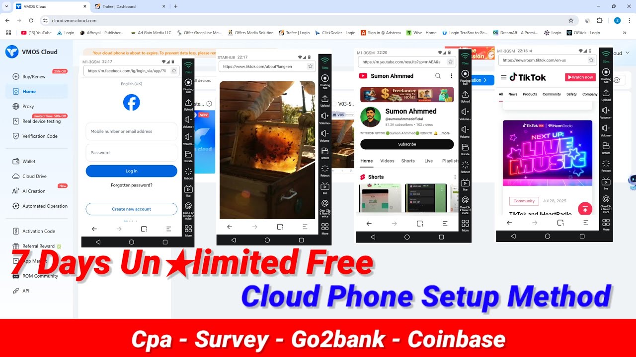 How To use Anti-Detect Cloud Phone | VMOS Cloud | Best Anti-Detect Browser | Cloud Phone Profiles