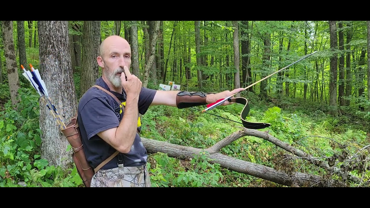 Traditional Archery and face walking. Aim small.
