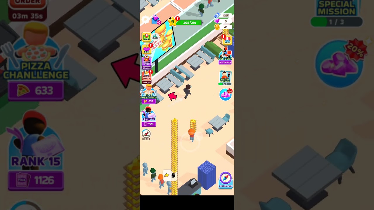 Pizza Ready Game | Pizza Ready Game Most Level Complete #pizzagame #games #gameplay #game