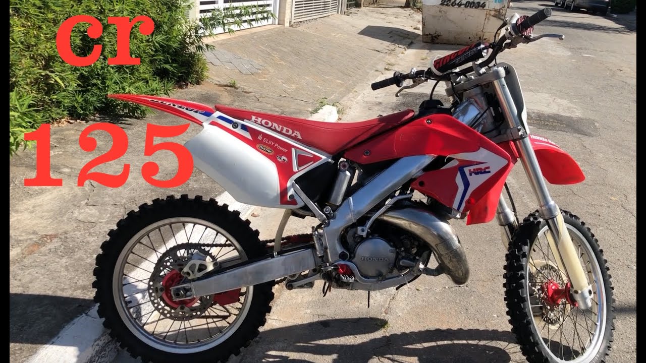 MINHA PRIMEIRA MOTO 2 TEMPOS - CR 125 2001