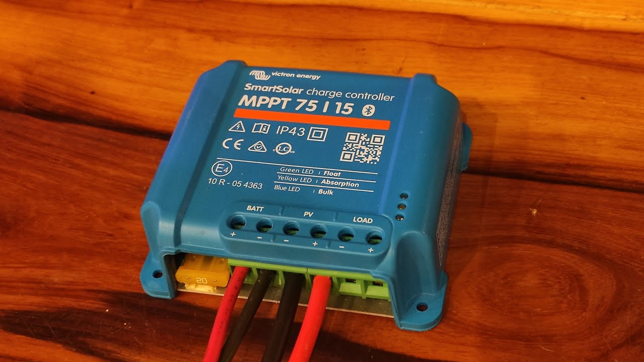 Review de Regulador Solar MPPT SmartSolar 75/15 de Victron. Aplicaciones y configuración.