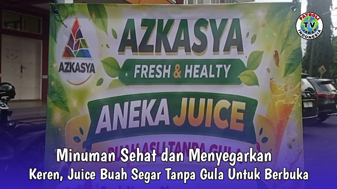 Juice Buah Menyehatkan Tanpa Gula Hadir di Depan Stadion Ciamis