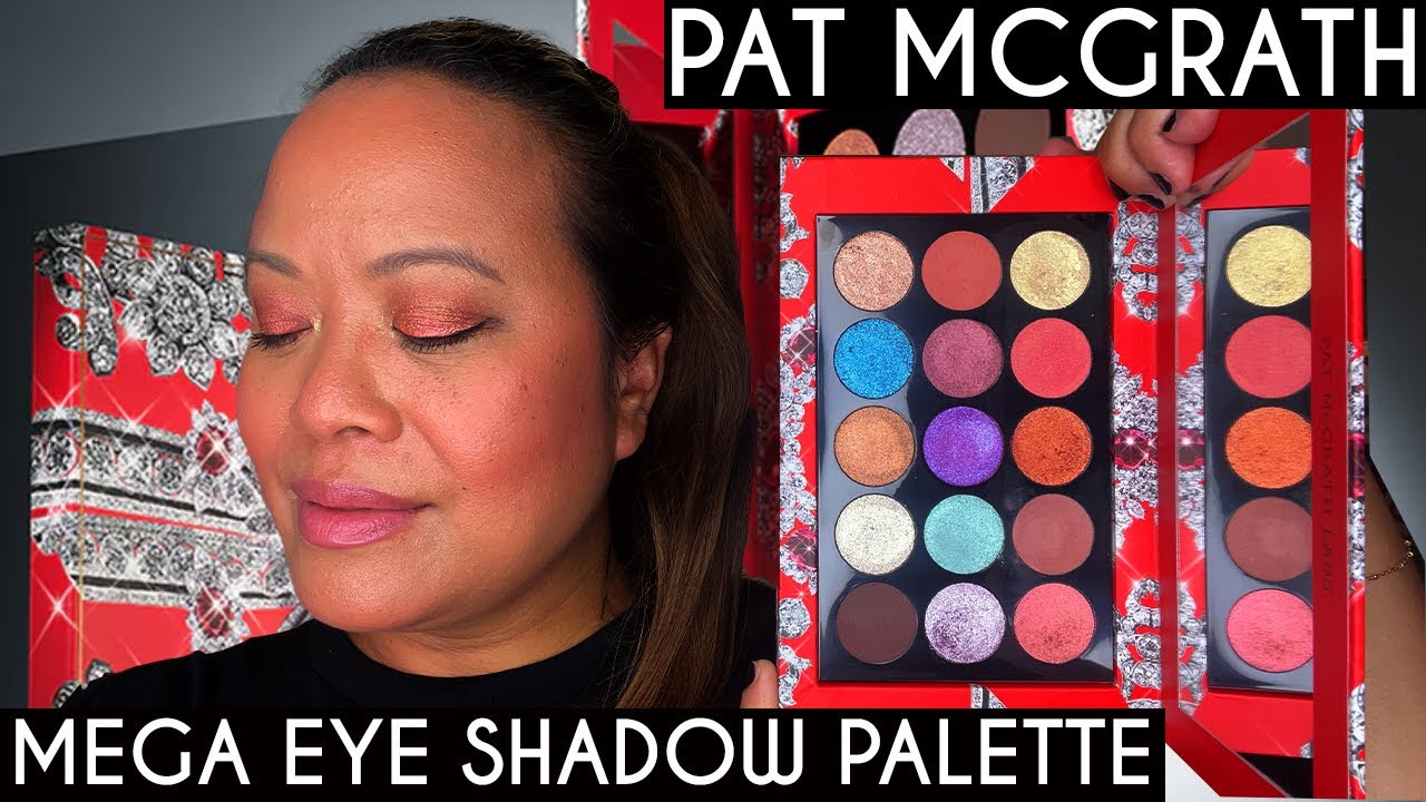 NEW Pat McGrath Luminous Legends Mega Eye Shadow Palette  | 3 Looks