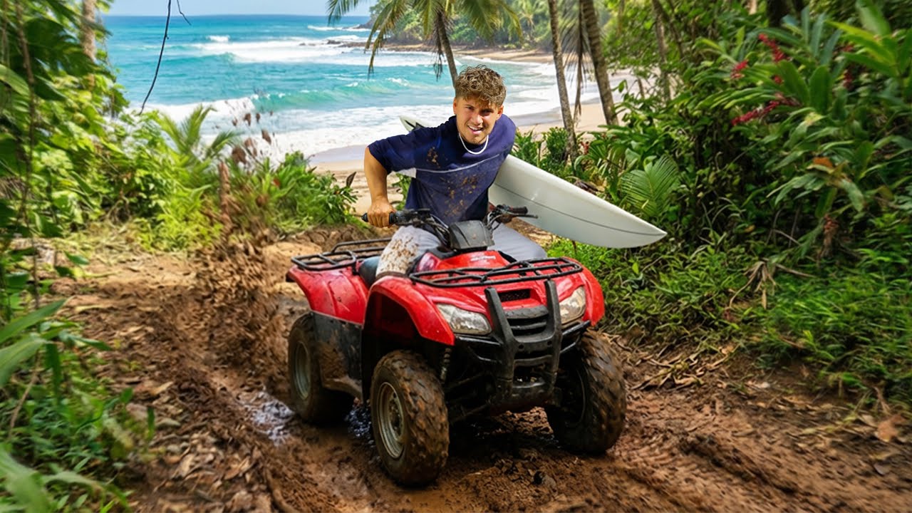 I Surfed Alone at a Hidden Beach in Costa Rica