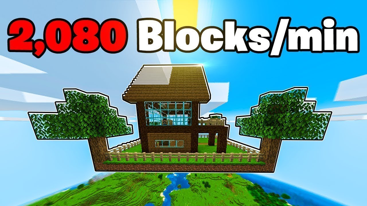 Building The Fastest Flying Machine in Minecraft