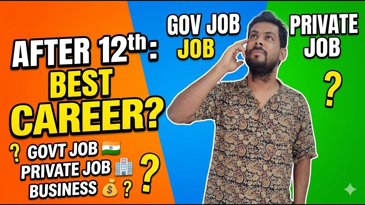 উচ্চমাধ্যমিক তো শেষ, এবার কী? দেখুন আপনার জন্য কোনটা সেরা! Best Career Option After 12th in 2026
