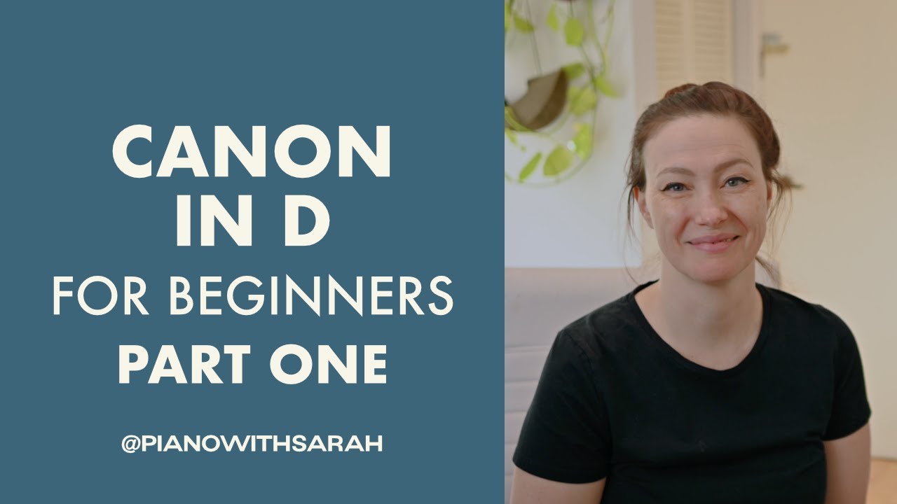 Canon in D Beginner Piano Tutorial: Part 1