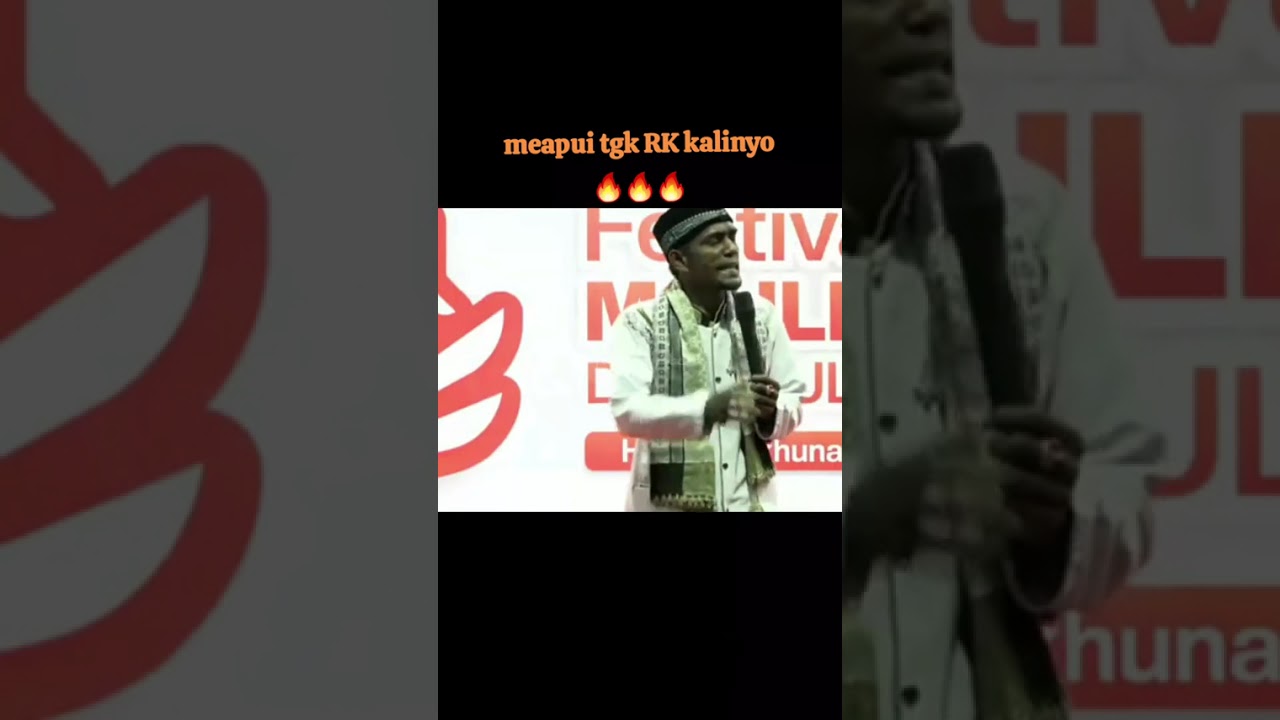 Dakwah Tengku RK meu 🔥 kali Nyoe, Hana yang teujeud sampai kan munan selaen Tengku RK 